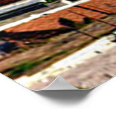 Downtown View von Phoenix, Arizona Poster (Ecke)