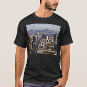 Downtown View von Phoenix, Arizona T-Shirt (Vorderseite)