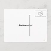 Downtown Willoughby Christmas Foto Postcard Feiertagspostkarte (Rückseite)