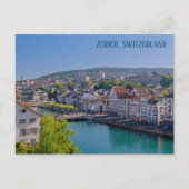 Downtown Zürich Postcard Postkarte (Vorderseite)