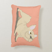 Downward dog dekokissen (Rückseite(Vertikal))