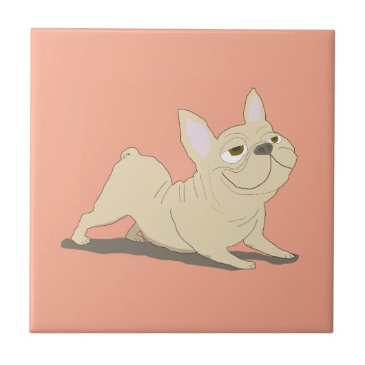 Downward dog fliese (Vorderseite)