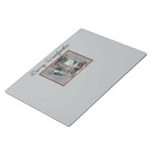 Downy Woodpecker in Snow - Original Foto Notizblock (angewinkelt)