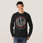 Downy Woodpecker in Snow - Original Foto T-Shirt (Vorne ganz)