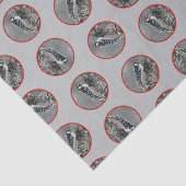 Downy Woodpecker in Winter Original Fotografie Seidenpapier (Ausschnitt)