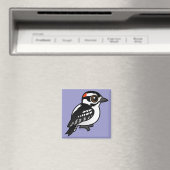 Downy Woodpecker Magnet (In Situ (Geschirrspüler))