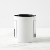 Downy Woodpecker Mug Tasse (Zentrum)