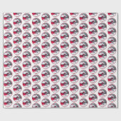 Downy Woodpecker Painting - Original Bird Art Geschenkpapier (Flach)