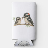 Downy Woodpecker Selters Dosenkühler (Rückseite)