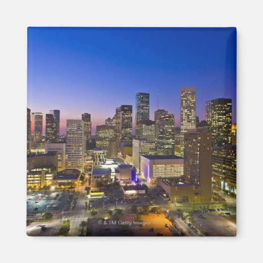 Dowtown Houston Magnet (Vorne)