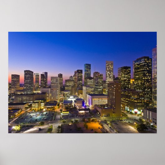 Dowtown Houston Poster (Vorne)