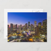Dowtown Houston Postkarte (Vorne/Hinten)