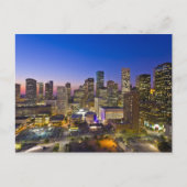 Dowtown Houston Postkarte (Vorderseite)