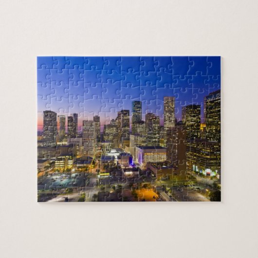 Dowtown Houston Puzzle (Horizontal)