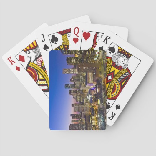 Dowtown Houston Spielkarten (Rückseite)