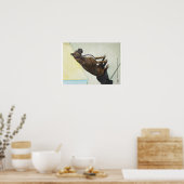 Doxer-Hundebandposter Poster (Küche)