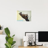 Doxer-Hundebandposter Poster (Heimbüro)