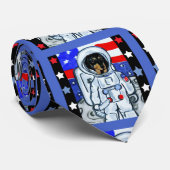 DOXIE ASTRONAUT KRAWATTE (Gerollt)