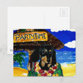 DOXIE BARMANN POSTKARTE (Vorne/Hinten)