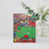 DOXIE BILLIARD POSTKARTE (Stehend Vorderseite)