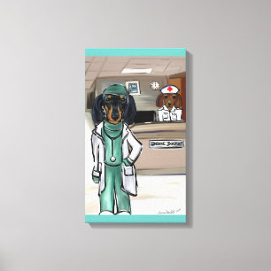 Doxie Doktor Leinwanddruck