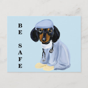 Doxie Doktor Postkarte