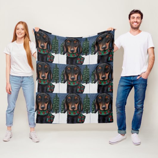 Doxie fleecedecke (Beispiel)