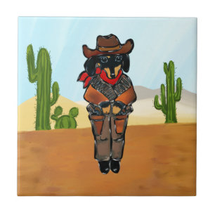 Doxie Gunslinger Fliese