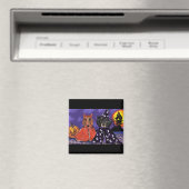 Doxie Halloween Magnet (In Situ (Geschirrspüler))