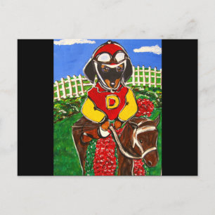 DOXIE JOCKEY POSTKARTE