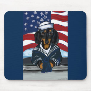 Doxie Matrose Mousepad