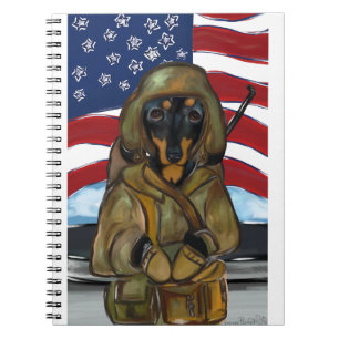 Doxie Soldat Notizblock