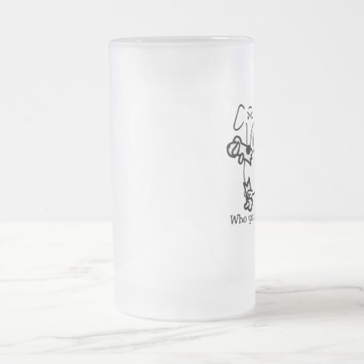 Doxitude hohe mattierte Tasse (Mittel)