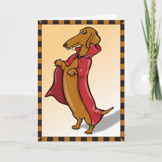 Doxula Halloween Karte