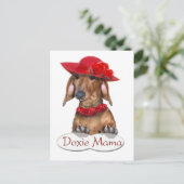 Doxy Mama Postkarte (Stehend Vorderseite)