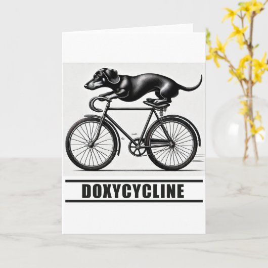 Doxycyclin Karte (Gelbe Blume)