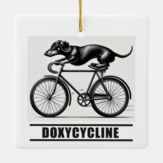 Doxycyclin Keramikornament (Rückseite)