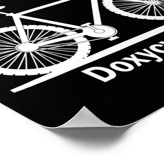 Doxycyclin Pharmacy Pun Funny Veterinary Pharmacie Poster (Ecke)