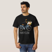 Doxycycline Pharmacy Pun , Dachshund on Bicycle, P T-Shirt (Vorne ganz)