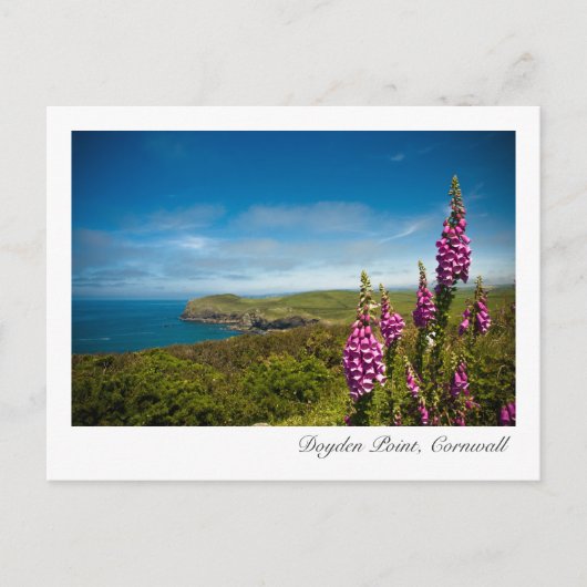 Doyden Point, Cornwall Postcard Postkarte (Vorderseite)