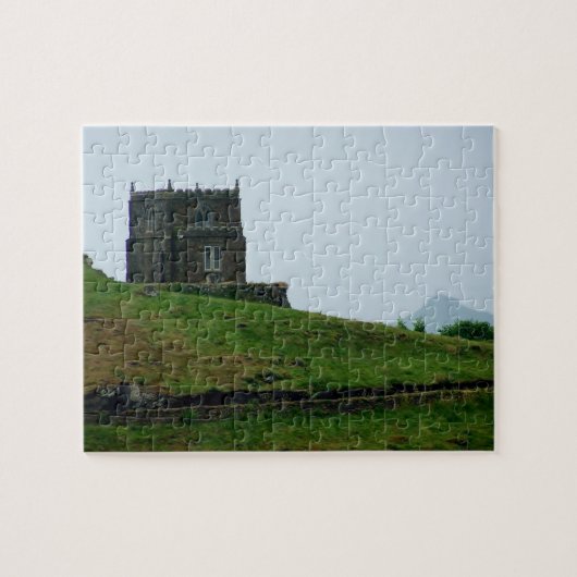 Doyden Schloss-Hafen Quin Cornwall Dwight Enys Puzzle (Horizontal)