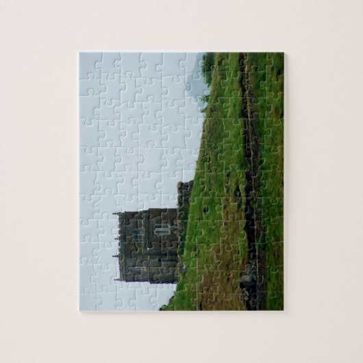 Doyden Schloss-Hafen Quin Cornwall Dwight Enys Puzzle (Vertikal)