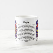 Doyle Familien-Wappen Tasse (Mittel)