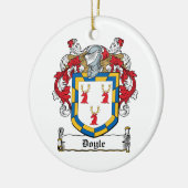Doyle Familienwappen Keramikornament (Links)