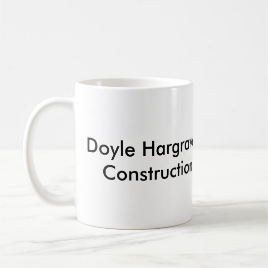 Doyle Hargraves Bau-Tasse Kaffeetasse (Links)