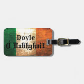 Doyle Irish Flag Gepäckanhänger (Vorderseite horizontal)