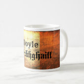 Doyle Irish Flag Kaffeetasse (VorderseiteRechts)