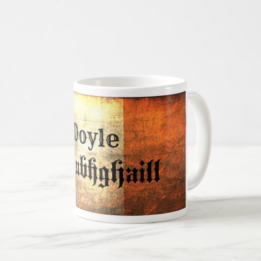 Doyle Irish Flag Kaffeetasse (VorderseiteRechts)