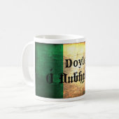 Doyle Irish Flag Kaffeetasse (Vorderseite Links)