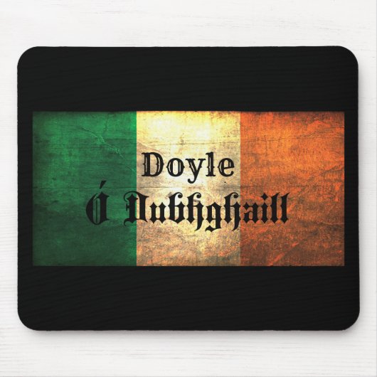 Doyle Irish Flag Mousepad (Vorne)